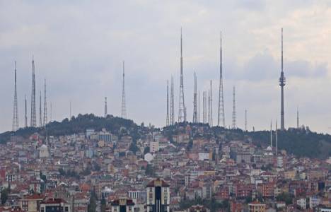 Çamlıca Tepesi'ndeki antenler kaldırılacak!