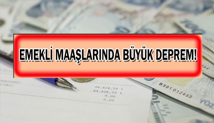 1 Ocak 2023 emekli maaşı hesaplamalarında büyük deprem! Bağ-Kur, SSK, Emekli Sandığı emeklilerinin ağzı açık kaldı!