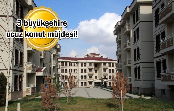TOKİ'den İstanbul, Ankara ve İzmir'e 2 bin 689 yeni konut!