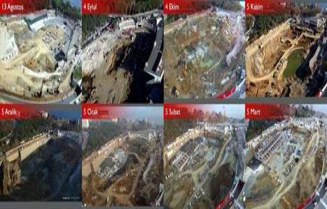 Beşiktaş Vodafone Arena Stadı yükseliyor! Şantiyeden 11 kare!