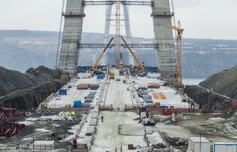 3.Boğaz Köprüsü inşaatından son fotoğraflar!