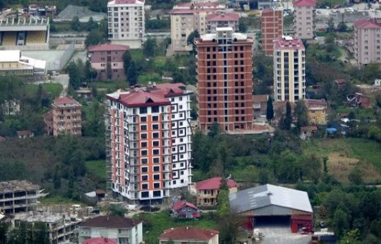 Artvin Arhavi'de yüksek kat tepkisi!