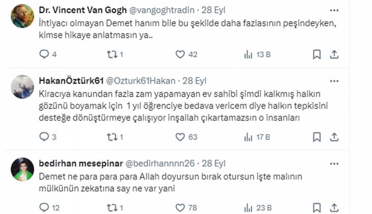 Demet Akalın dan kiracı isyanı: Benim bedavacıyı çıkartmak istiyorum, evi 1 sene bedavaya öğrenciye vereceğim!