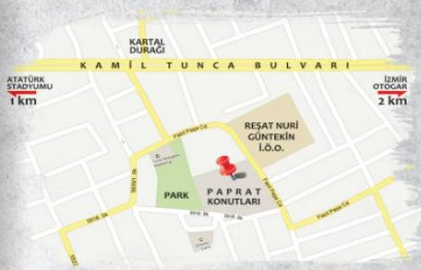 İzmir Bornova Paprat Evleri nerede?