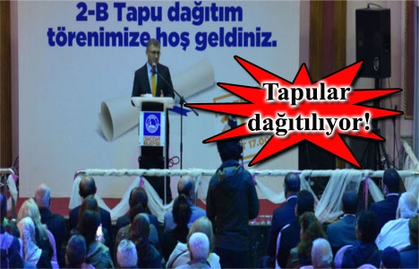 Üsküdar'ın 2-B sorunu çözüldü!