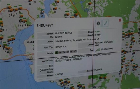 Hafriyat kamyonları GPS ile izleniyor!