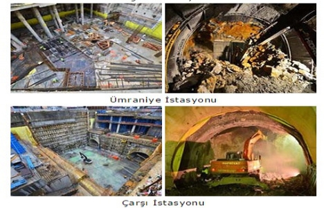 Üsküdar-Ümraniye-Çekmeköy metrosundan son fotoğraflar!