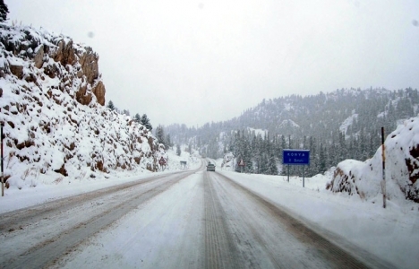Konya'da eğitime kar engeli!