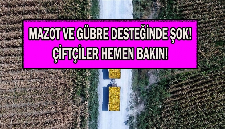 Çiftçiler dikkat! Mazot ve gübre desteği Aralık 2022 ödemeleri hesaplara yattı mı? Kontrol edin!
