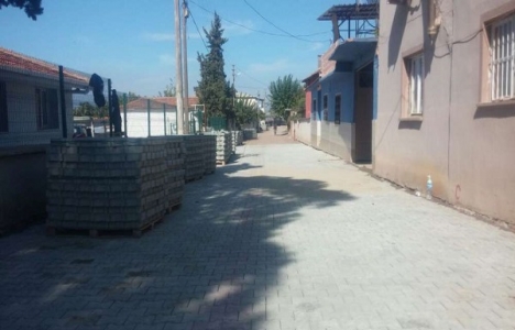 Manisa Akçapınar'ın yolları yenileniyor!