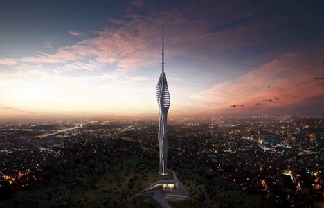 Çamlıca TV Radyo Kulesi inşaatında son durum!