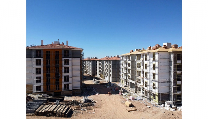 Elazığ daki 2 bin 936 deprem konutu yıl sonunda tamamlanacak!