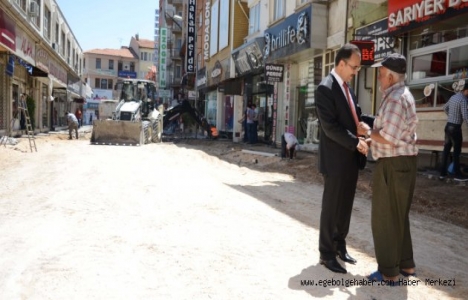 Uşak'ta kent yenileme çalışmaları sürüyor!