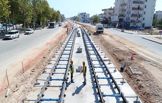 Antalya 3. Etap Raylı Sistem Projesi'nde inşaat hızlanıyor!