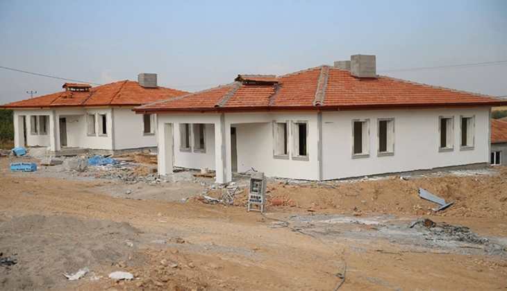 Malatya Yeşilyurt taki 135 afet konutunun kaba inşaatı tamamlandı!