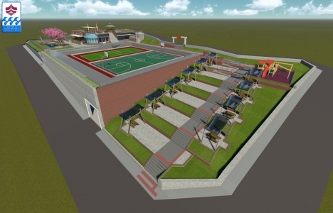 Trabzon'daki spor temalı park 2015 yılının ilk yarısında tamamlanacak!