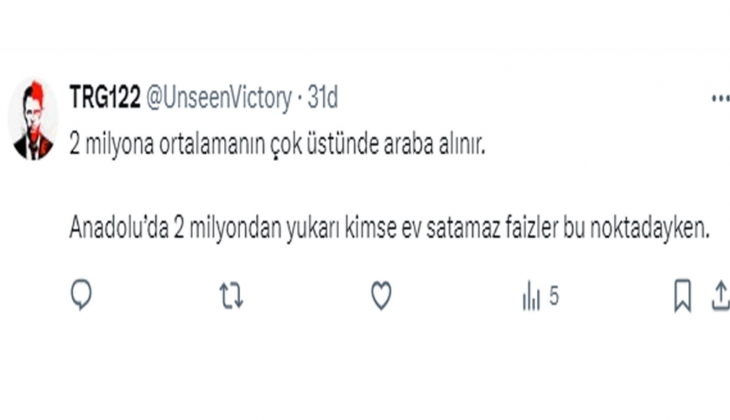 Ortalama 3+1 ev Anadolu da bile 4-5 milyon TL: Çadırda mı yaşanacak artık? 