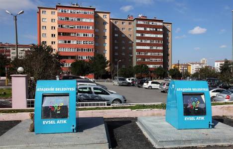 Ataşehir’in çöpleri yeraltında toplanıyor!