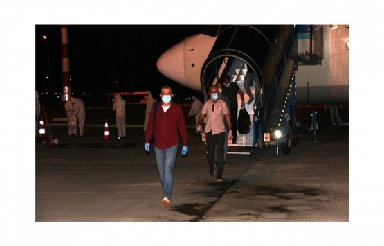 Mali ve Nijer'den getirilen işçiler Erzurum'daki yurtlara yerleştirildi!