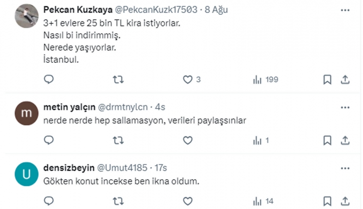Merkez Bankası ndan kiralık ev arzında artış olabilir açıklaması: Barış Soydan, TCMB verileri açıklarsa iyi olur dedi!