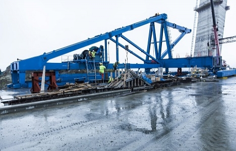 3.köprü inşaatı son durum fotoğrafları!