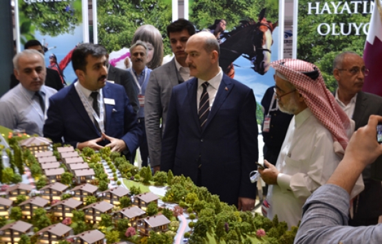 Süleyman Soylu, Turkey Expo by Qatar'da V Orman standını ziyaret etti!