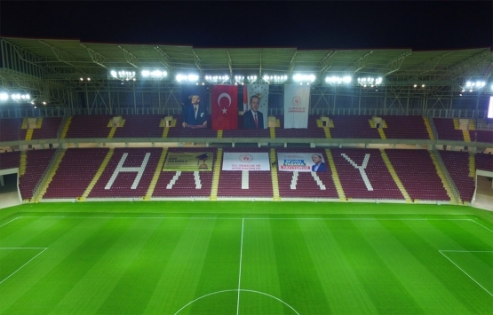 Hatay Stadı yarın açılıyor!