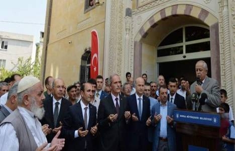 Bursa Şirinevler Merkez Camii yeniden hizmete açıldı!