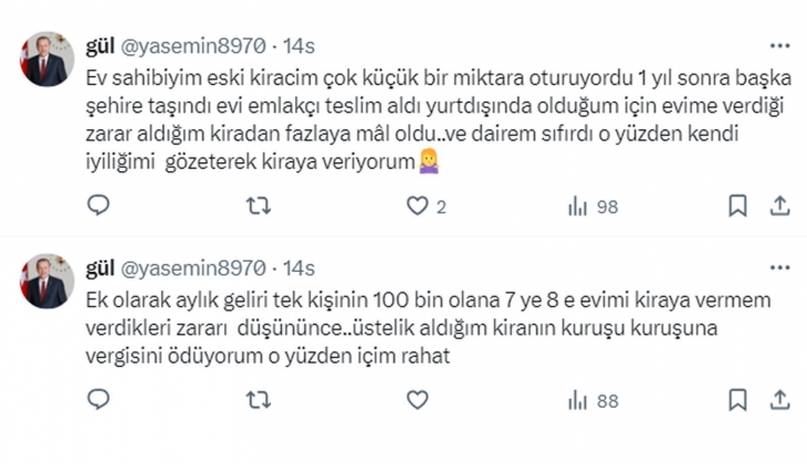 Ev sahipleri kiradaki evlerini geçim kaynağı olarak görüyor! Kiralar asgari ücretin yarısını geçmemeli!