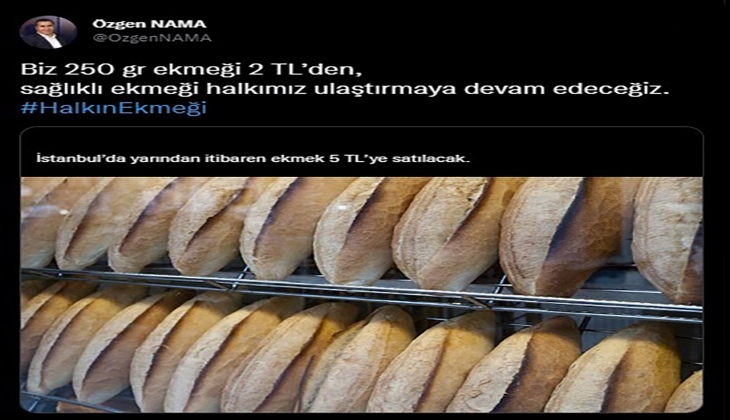 İstanbul da ekmeğe büyük zam geldi Halk Ekmeğin kaç liradan satılacağı belli oldu