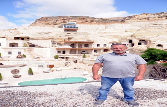 Kapadokya daki tepki çeken asansörle ilgili otel sahibi konuştu!