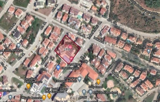 Marmaris Hermes Hotel 7.9 milyon TL ye icradan satılıyor!