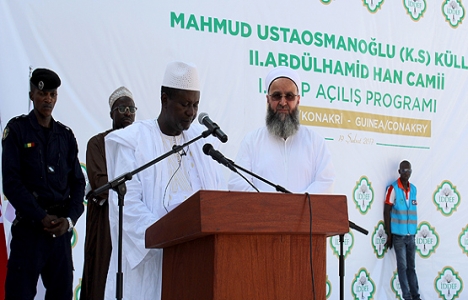 Gine'deki II. Abdülhamid Han Camisi açıldı!