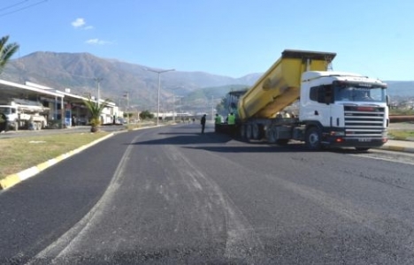 Hatay İskenderun'da asfalt çalışmaları hızlandı!