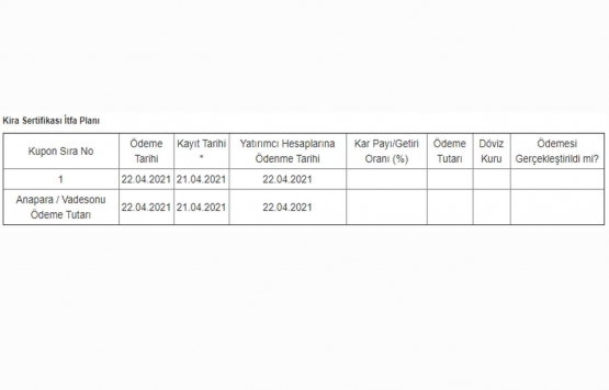 Bereket Varlık Kiralama nın 140 milyon TL lik kira sertifikası ihracına onay!