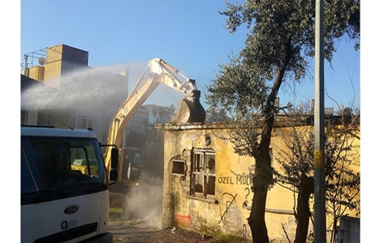 antalya metruk bina yıkımı