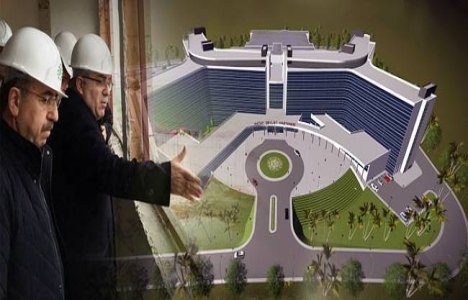 Hatay 780 yataklı devlet hastanesinin yüzde 70'i tamamlandı!