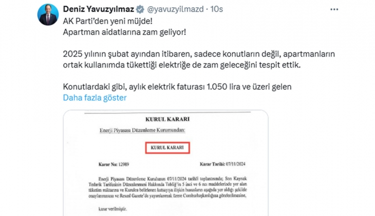 Konut sitesi ve apartman aidatlarına da zam kapıda!