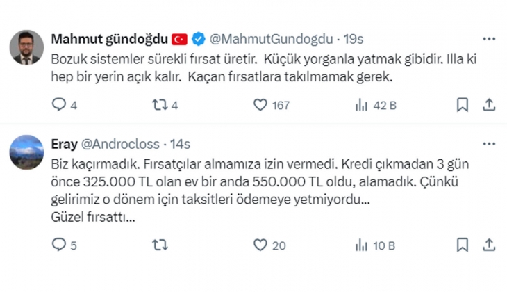 Düşük faizli konut kredisi almayan bin pişman oldu! Yüzde 0.74 faiz ve 170 ay vadeli kredinin taksiti şu an 3.200 TL!