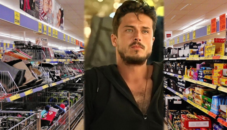 Survivor dan elenip Türkiye ye dönen ünlü oyuncu Gökhan Keser markette şok geçirdi