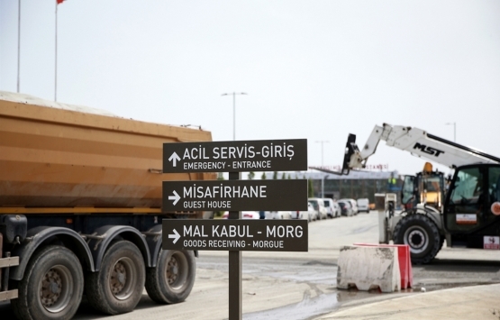 İstanbul daki sahra hastanelerinin inşaatında sona gelindi!