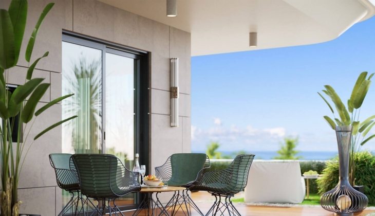 Viven Suites Çeşme de 175 bin Euro dan başlayan fiyatlarla deniz manzaralı konutlar! Yeni proje!