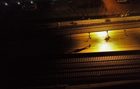 Gebze-Haydarpaşa banliyö hattında son durum görüntülendi!