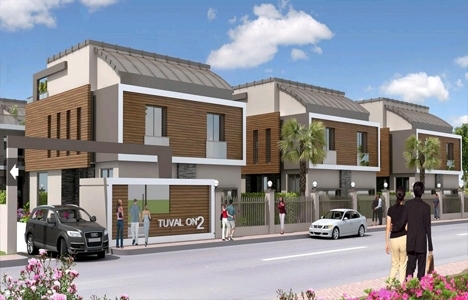Konyaaltı Tuval On2 projesinde villalar 320 bin Euro' dan başlıyor!