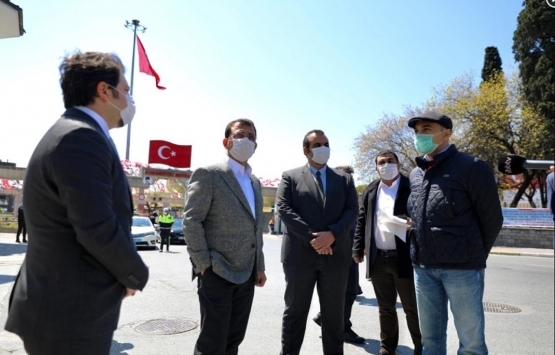 Ekrem İmamoğlu, 5 ilçedeki şantiyeleri gezdi!