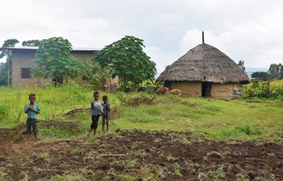 Kabile evlerinde ilginç yaşam!