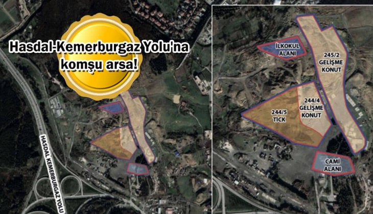 Emlak Konut GYO Eyüpsultan Kemerburgaz ihalesine 8 firma katıldı!