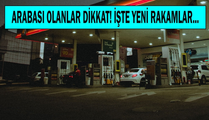Motorine 1 lira 7 kuruşluk yeni zam geldi! Sürücüler yeni rakamlara göz atın! 