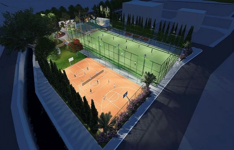 Güzelbahçe'ye modern spor kompleksi!