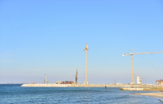 1915 Çanakkale Köprüsü nün ayakları yükseliyor!